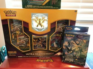 Pokemon Boxes - Dragon Majesty,  Shining Legends,  & Ultra Prism 3