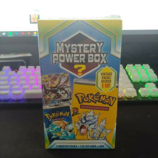 Pokémon Tcg: Mystery Power Box [ 1:10 Vintage Packs Seeded ] - Factory