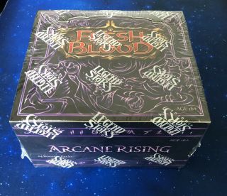 Flesh And Blood Arcane Rising Booster Box 1ed First Edition - Factory Oop