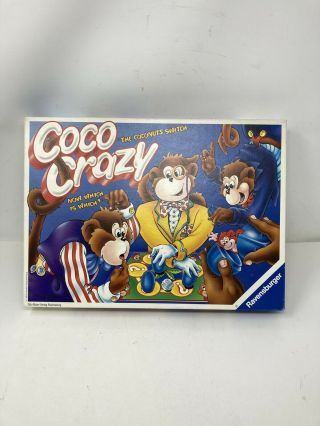 Coco Crazy - Vintage Board Game By Ravensburger - 1992 - Complete &