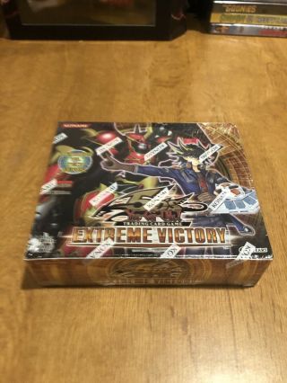 Yugioh Extreme Victory 1st Edition Factory Booster Box