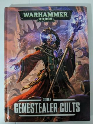Warhammer 40k Codex Genestealer Cults Book,  Blips - - Games Workshop