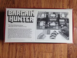 1981 “Bargain Hunter” Board Game Milton Bradley 4109 Education Family Money 2