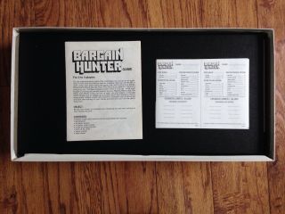 1981 “Bargain Hunter” Board Game Milton Bradley 4109 Education Family Money 3