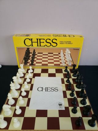 Chess Board Game 1981 Whitman Western Publishing Company Complete