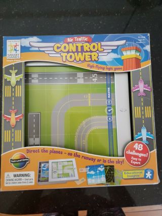 Air Traffic Control Tower Smart Games Educational Insights Logic Game Ex.  Cond