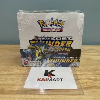 Lost Thunder Booster Box - Factory - Pokemon Tcg Sun & Moon English