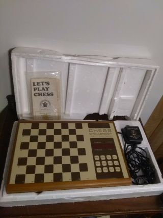 Fidelity Chess Challenger Computer - Cc3 - First Chess Computer 1977