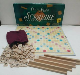 Scrabble Edición En Español Spanish Edition Family Game Crossword Board Game