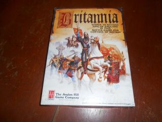 Britannia,  Game Of The Birth Of Britain (avalon Hill War Games,  1987) 873 Unpun