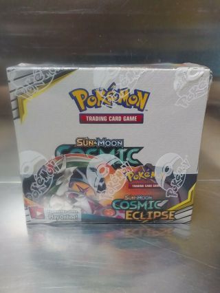 Pokemon Tcg Card Game Sun And Moon Cosmic Eclipse Booster Box 36 Packs