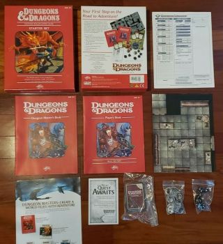 D&d 4th Edition Starter Set - Complete - Wizards Of The Coast - 2008