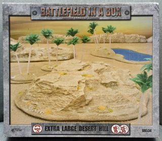 Extra Large Desert Hill,  Near Out Of Print Battlefield Gale Force 9