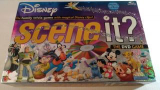 Disney Scene It? Dvd Game 2004 - Ex 100 Complete Mattel