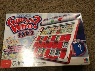2008 Milton Bradley Electronic Guess Who? Extra Game