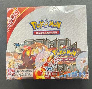 Pokemon Cards - Xy Primal Clash - Booster Box (36 Packs) - Factory