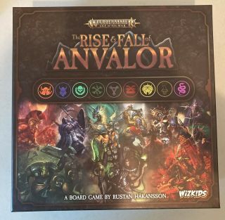 Warhammer Age Of Sigmar: The Rise & Fall Of Anvalor Wizkids Ages 14,  30 Min