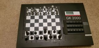 Saitek Kasparov Gk 2000 Risc Style Processor Chess Game
