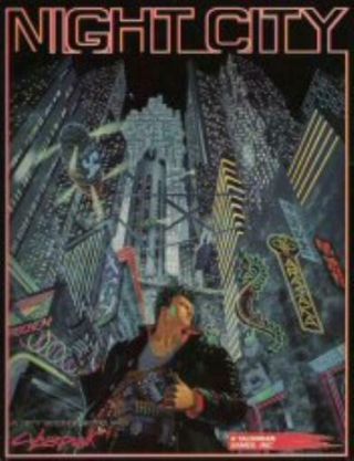 R.  Talsorian Cyberpunk Night City (2nd) Vg,