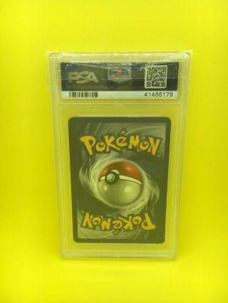 1999 WOTC Pokemon Base Set SHADOWLESS Machamp Holo 1st Edition PSA 7 - NM 8/102 2