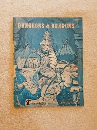 1978 Tsr Dungeons & And Dragons 48 Pg.  Rule Book 2nd Edition November