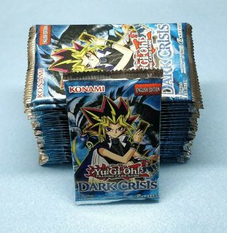 English Yugioh Dark Crisis 24 Booster Packs = Box Quantity Unsearched