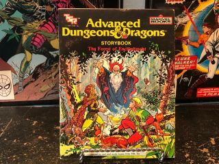 1983 D&d Marvel Tsr Advanced Dungeons & Dragons Storybook Forest Of Enchantment