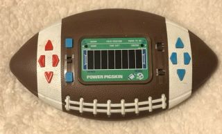 Power Pigskin Classic Hand Held Football Electronic Game Vintage