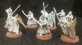 Games Workshop Lord Of The Rings Middle Earth Sbg Galadhrim Warriors X9 Plastic