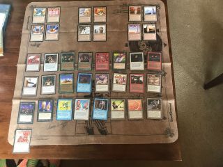 Mtg Antiquities Complete Common Set / All 37 Cards / Urza’s Lands /