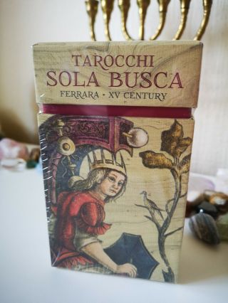 Tarot Tarocchi Sola Busca Lo Scarabeo Limited Edition Collectable Oop