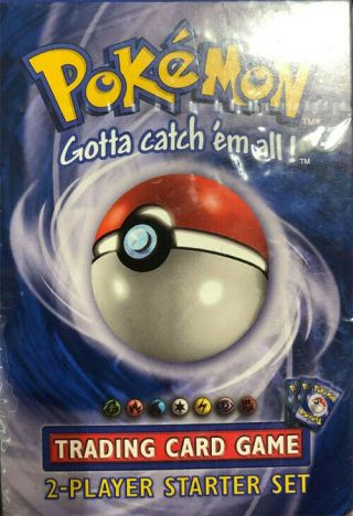 Pokemon 1999 Two Player Starter Set Trading Card Game First Edition