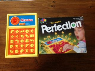 Vintage " The " Perfection Game No.  8370 By Selchow & Righter Co.