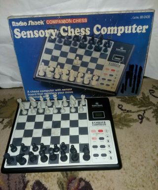 Radio Shack Companion Sensory Chess Computer Game 60 - 2439