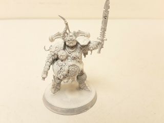 Warhammer 40k Chaos Space Marines Death Guard Nurgle Chaos Lord Conversion