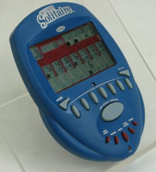 Radica 2004 Big Screen Solitaire Handheld Electronic Travel Game Lighted 2