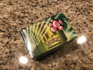 Pokemon English 1st Edition Gym Heroes Booster BOX ONLY No Packs EMPTY BOX 3
