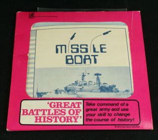 Rare Vintage 1975 Rand Missile Boat Complete Tactical Combat Military War Game
