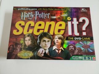 Mattel Harry Potter Scene It? The Dvd Game 2005 H1313 (complete) Euc
