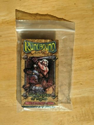 Fantasy Flight Games Runebound 2nd Ed The Scepter Of Kyros Adventure Card Exp.