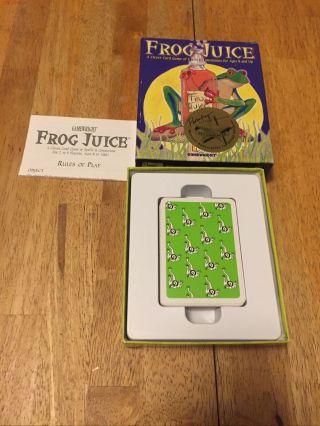 Frog Juice Card Game Gamewright 100 Complete