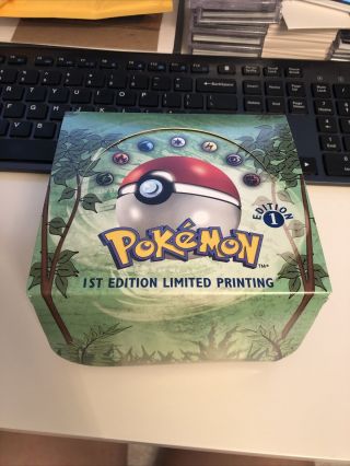 Pokemon Jungle 1st First Edition Booster Box Empty