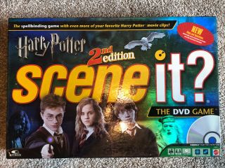 Harry Potter 2nd Edition Scene It? The Dvd Game & Returns