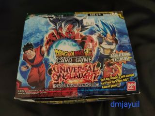 Dragon Ball Universal Onslaught Open Booster Box