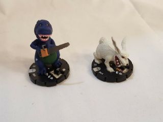 Horrorclix Miniatures Game Nightmares 003,  040 Snookums & Demon Bunny Minis Only