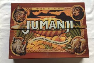 Jumanji The Game In Wooden Box,  Complete