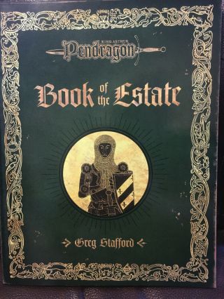Chaosium Kap King Arthur Pendragon Book Of The Estate Greg Stafford Rpg