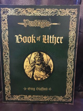 Chaosium Kap King Arthur Pendragon Book Of Uther Greg Stafford Rpg