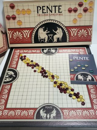 Pente The Classic Game Of Skill Vintage 1984 Parker Brothers
