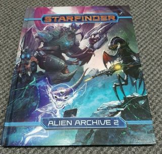 Starfinder Roleplaying - Alien Archive 2 - Hard Cover - Paizo Pzo7109